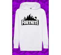 FELPA FORTNITE BIANCA O NERA DA 5 A 15 ANNI E UOMO SPEDIZIONE GRATUITA
