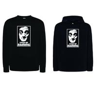 Felpa Frankenstein Junior IGOR film cinema con cappuccio o girocollo nera horror