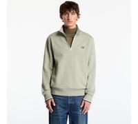 Felpa FRED PERRY Half Zip Sweatshirt Seagrass M