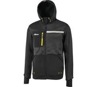 FELPA FULL ZIP + CAPPUCCIO GALAXY U-POWER BLACK CARBON L