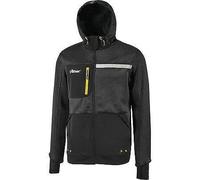 FELPA FULL ZIP + CAPPUCCIO GALAXY U-POWER BLACK CARBON M