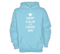Felpa Fun KB37 Keep calm and cook on Ironic happiness