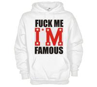 Felpa Fun KFR04 Fuck me I'm famous Ironic happiness