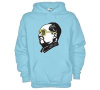 Felpa Fun KJ110 Mao tse tung Occhiali Speciali Ironico Fashion