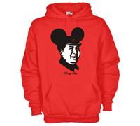 Felpa Fun KJ111 Mickey Mao tse tung Ironico Topolino Comunismo