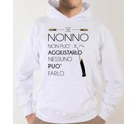 Felpa Fun KJ1233 Se il Nonno non può aggiustarlo nessuno può farlo