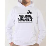 Felpa Fun KJ1403 Andiamo a Comandare