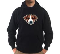 Felpa Fun KJ196 I love my dog Muso Cane razza beagle bracchetto