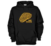 Felpa Fun KJ754 HOT PATATE Calda Patata Leonessa Gnocchi Scorza Sagra