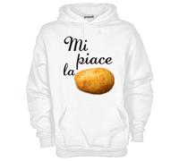 Felpa Fun KJ762 Mi piace la Patata Potato 土豆 Prátaí Cartof Kartoffel