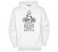 Felpa Fun KJ939 Sono un papa' ciclista in pratica papa' normale piu' cool