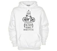 Felpa Fun KJ939 Sono un papa' ciclista in pratica papa' normale piu' cool
