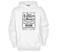 Felpa Fun KJ951 I'm a Tattooed Mom just like a normal Mom except much cooler