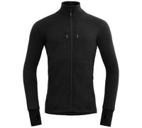 Felpa funzionale da uomo Devold Egga Grid Merino Jkt Taglia: XL / Colore: nero