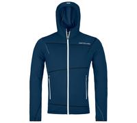 Felpa funzionale da uomo Ortovox Fleece Light Hoody M Taglia: M / Colore: blu scuro
