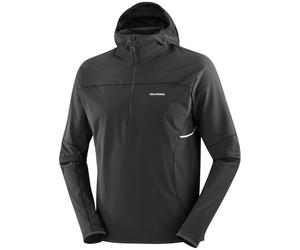 Felpa funzionale da uomo Salomon Sense Aero Hybrid Taglia: S / Colore: nero