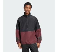 Adidas Felpa Con Mezza Zip Future Icons 3 Stripes Woven