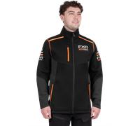 Felpa FXR Altitude Tech Zip Up Nero/ArancioXL Nero,Arancio
