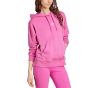 Felpa garzata donna Adidas Bos JD3067 fucsia-bianco