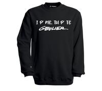 Felpa GEOLIER rapper I p me tu p te cappuccio o giro Unisex uomo donna bambino