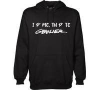 Felpa GEOLIER rapper I p me tu p te cappuccio o giro Unisex uomo donna bambino