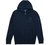 Felpa Giacca Aperta Uomo Sportiva con Cerniera e Cappuccio Zip Cotone Leggera