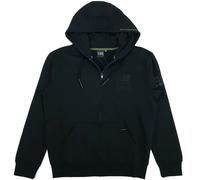 Felpa Giacca Aperta Uomo Sportiva con Cerniera e Cappuccio Zip Cotone Leggera