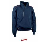 FELPA GIACCA PILE ABBIGLIAMENTO DA LAVORO COFRA FAST COLORE 02 NAVY (BLU)