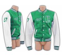 Felpa Giacca Unisex Uomo-Donna Old School Jacket College Moda Football Baseball