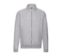 FELPA GIACCA UOMO FR622300 COTONE FELPATA ZIP LUNGA REGLAN TOP QUALITY