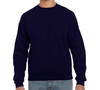 Felpa Gildan 50/50 In Cotone Pesante E Poliestere Pullover Jumper S - 5XL