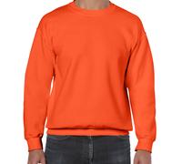 Felpa Gildan 50/50 In Cotone Pesante E Poliestere Pullover Jumper S - 5XL