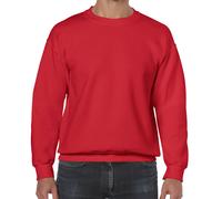 Felpa Gildan Heavy Blend A Maniche Lunghe Collo A Giro Pullover Jumper S-5XL