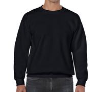 Felpa Gildan Heavy Blend A Maniche Lunghe Collo A Giro Pullover Jumper S-5XL