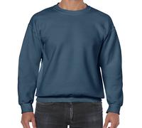 Felpa Gildan Heavy Blend A Maniche Lunghe Collo A Giro Pullover Jumper S-5XL