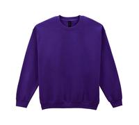 Felpa Gildan Heavy Blend A Maniche Lunghe Collo A Giro Pullover Jumper S-5XL