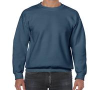 Felpa Gildan Heavy Blend A Maniche Lunghe Collo A Giro Pullover Jumper S-5XL