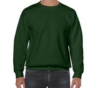 Felpa Gildan Heavy Blend A Maniche Lunghe Collo A Giro Pullover Jumper S-5XL