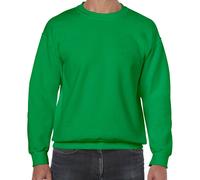 Felpa Gildan Heavy Blend A Maniche Lunghe Collo A Giro Pullover Jumper S-5XL