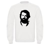 Felpa girocollo Bud Spencer Lo chiamavano Trinità unisex uomo donna