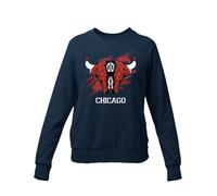 Felpa Girocollo Chicago Basket NBA Toro Sneaker Campioni di Basket Jordan Lebron