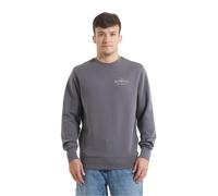 Felpa girocollo da uomo in cotone PitBull SAMPSON Graphite Pit Bull