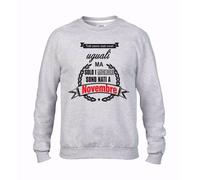 Felpa girocollo Fashion con stampa del tuo mese di nascita: siamo tutti uguali