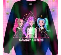 Felpa girocollo Halloween Kpop Demon Hu-nters | Design colorato a tema cartone animato | Abito casual morbido e confortevole per gli appassionati di animazione Kpop | Tessuto resistente | Stile giocos