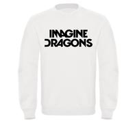 Felpa girocollo IMAGINE DRAGONS Unisex Adulto e bambino