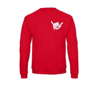 Felpa girocollo KIte Surf only locals, surf cool Kitesurf sweatshirt ALOHA