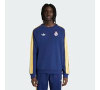 Adidas Real Madrid Originals Crew Sweatshirt Blu S Uomo