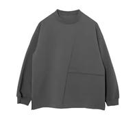 Felpa Girocollo per Uomo Felpa Uomo Senza Cappuccio, con Stampa Pullover Casual a Maniche Lunghe in Pile Premium Palestra Allenamento Felpa Nera Uomo Ideale per L'Estate E L'autunno