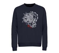Felpa Girocollo Personalizzata - Madara Naruto ricamato embroidery