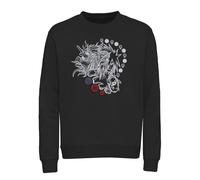 Felpa Girocollo Personalizzata - Madara Naruto ricamato embroidery